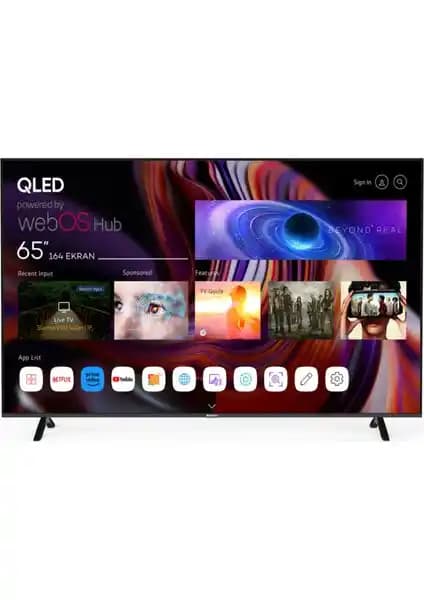 Sunny SN65QMN252 ve Vestel 65UV9750 Karşılaştırması: 65 İnç 4K Ultra HD Smart Televizyonlar