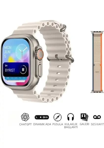 AGM Teknoloji HK10 Ultra 3 Max ve Kiwitime HK10 Pro+ Plus Akıllı Saat Karşılaştırması 1