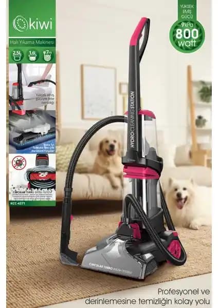 Kiwi KCC-4371 PRO ve Kiwi KCC-4323 Halı ve Koltuk Yıkama Makineleri Karşılaştırması