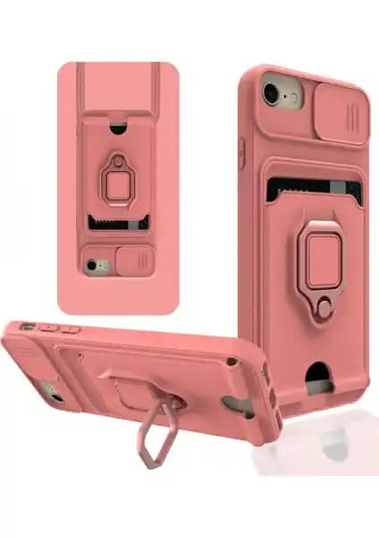 Aqua Aksesuar iPhone 6 Kamera Korumalı Kartvizitli Silikon Kılıf - Fonksiyonel ve Estetik