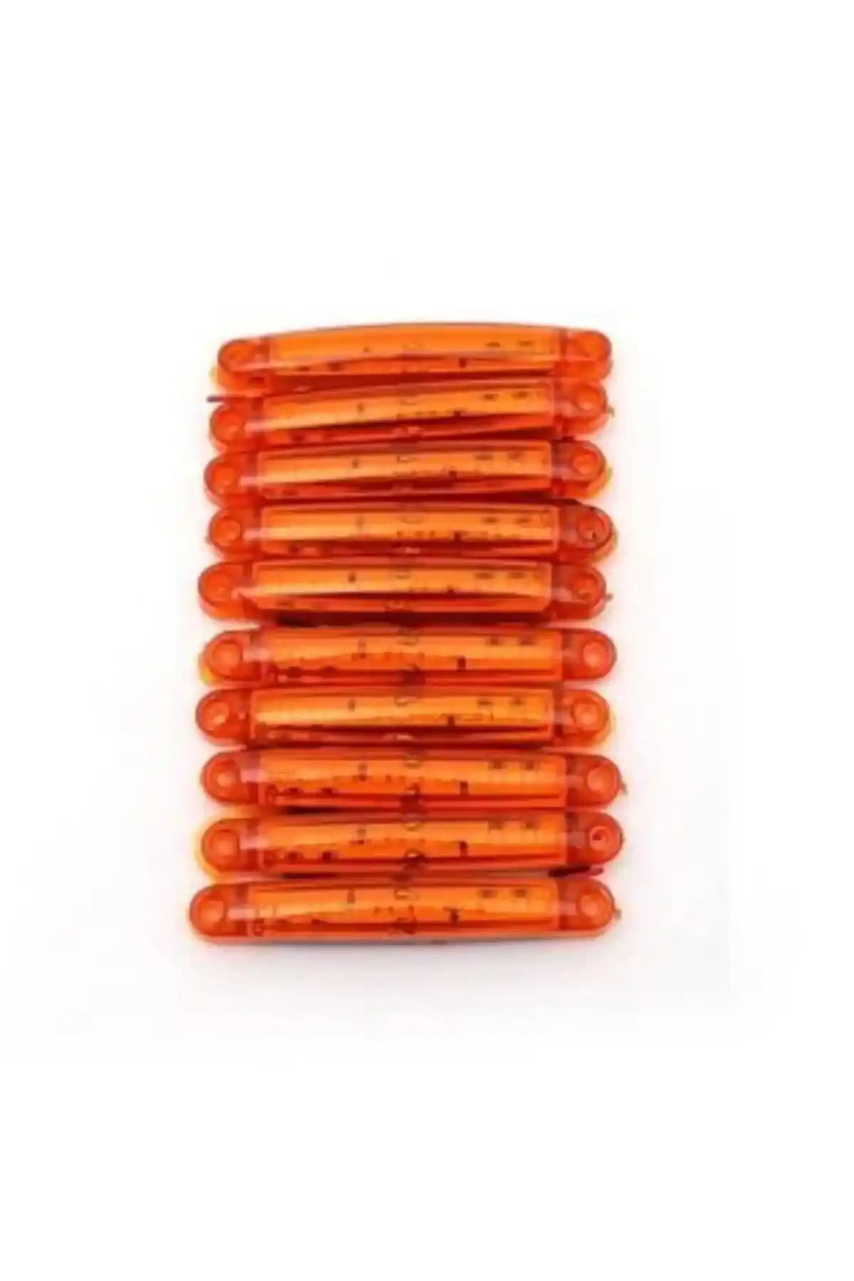 Genel Markalar 9 Ledli Sarı Parmak Led Pozisyon Lambası 24V Universal Uyumlu