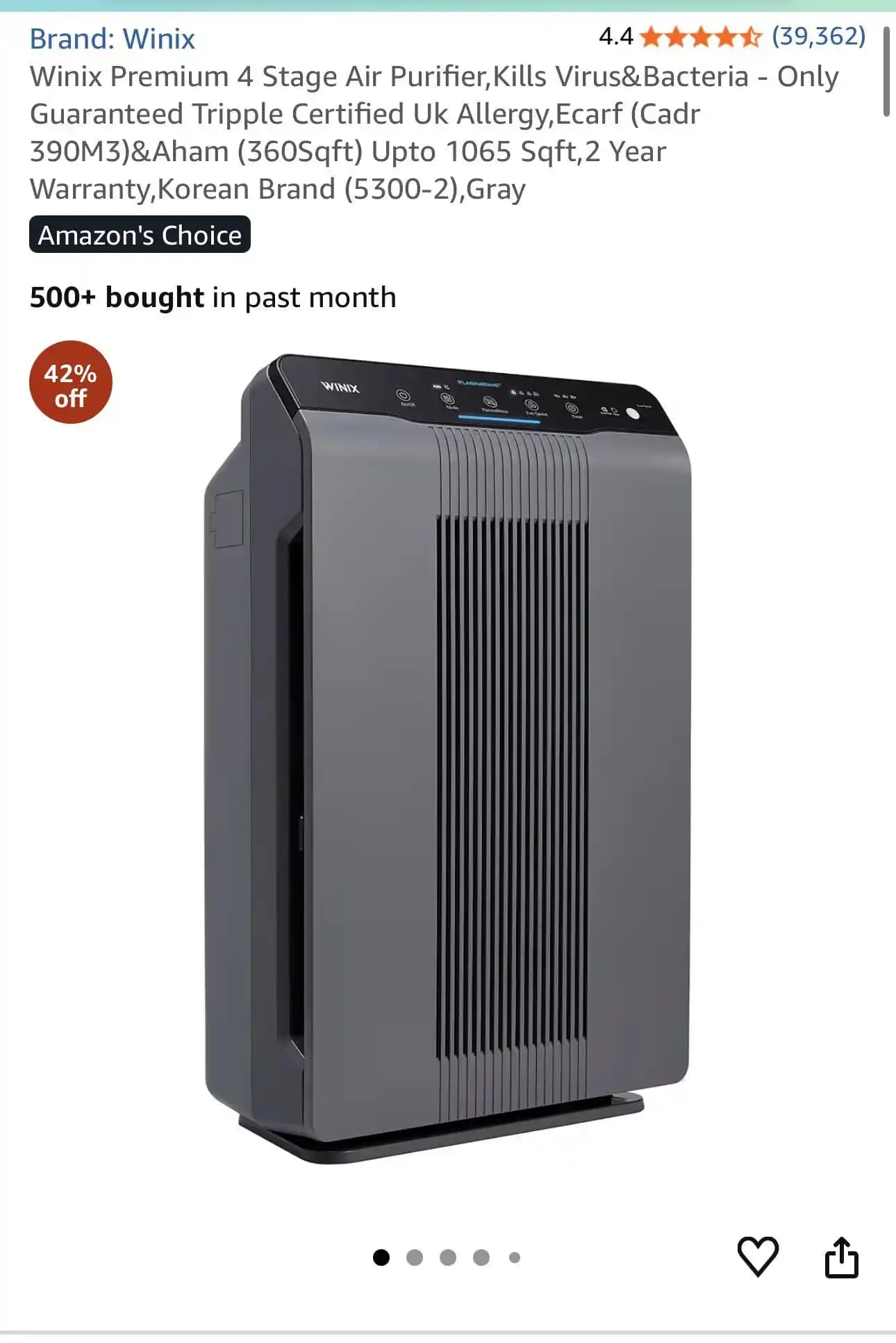 Hindistan'da Winix Hava Temizleyici Seçimi: Teknik İnceleme ve Kullanıcı Deneyimleri