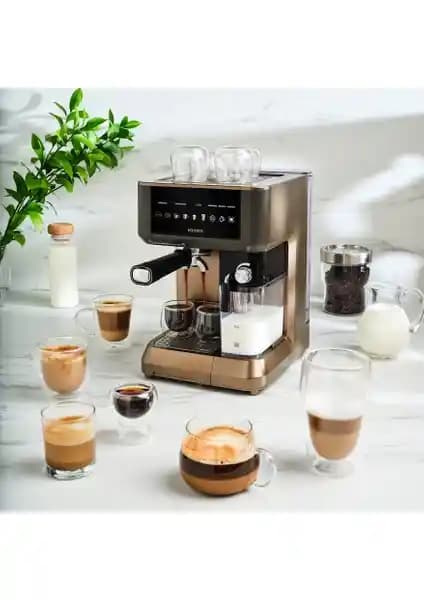 Karaca MyCaffe Barista S10: Evde Profesyonel Kalitede Otomatik Espresso Makinesi