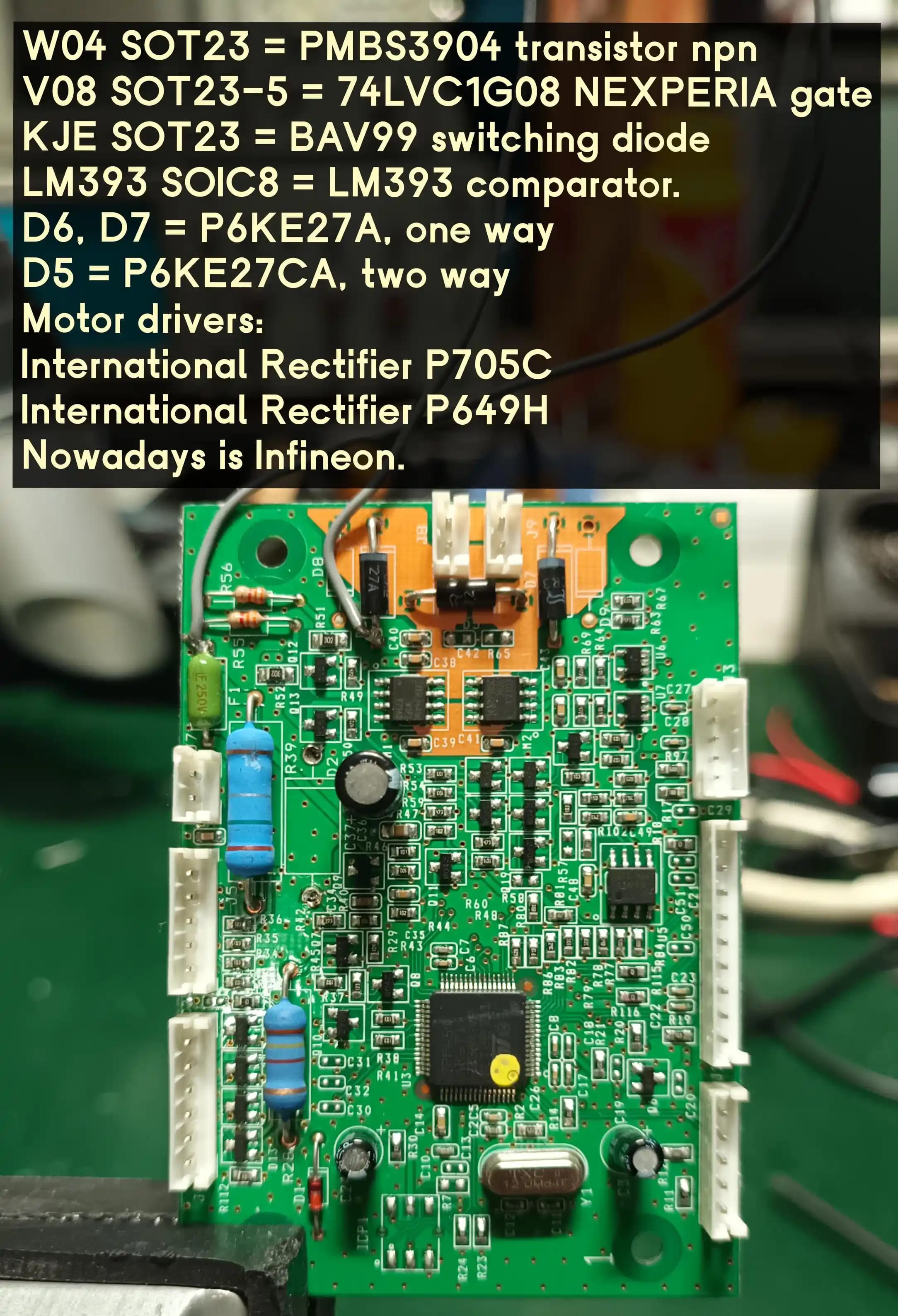 Logitech G25 Direksiyon PCB Onarımı: MOSFET Değişimi ve Koruyucu Diyot Kontrolü