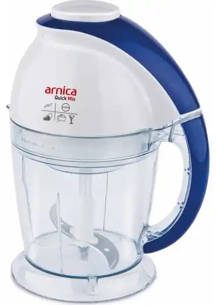Arnica Quick Mix Rondo Lacivert Çok Amaçlı Mutfak Robotu Güçlü ve Estetik Tasarım