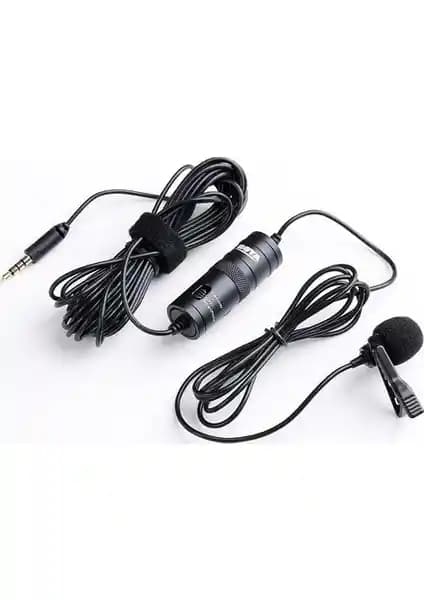 Boya BY-M1 Kablolu Yaka Mikrofonu: Profesyonel ve Çok Yönlü Ses Çözümü