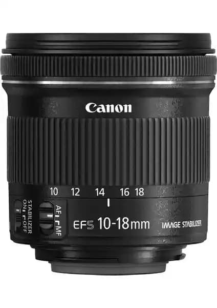 Canon EF-S 10-18mm f/4.5-5.6 IS STM Geniş Açılı Lens: Yüksek Performanslı ve Çok Yönlü Fotoğraf Çözümü