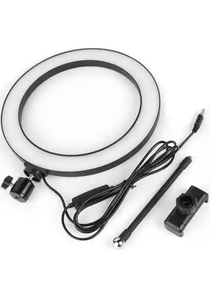 CBTX 10 inç LED halka ışık profesyonel ve amatör kullanım için çok yönlü ayarlanabilir ışık