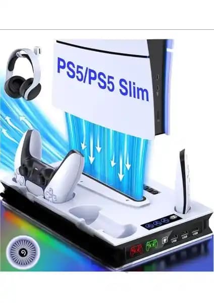 Comse PS5 Çok Fonksiyonlu Fanlı Şarj Standı İncelemesi ve Kullanıcı Yorumları