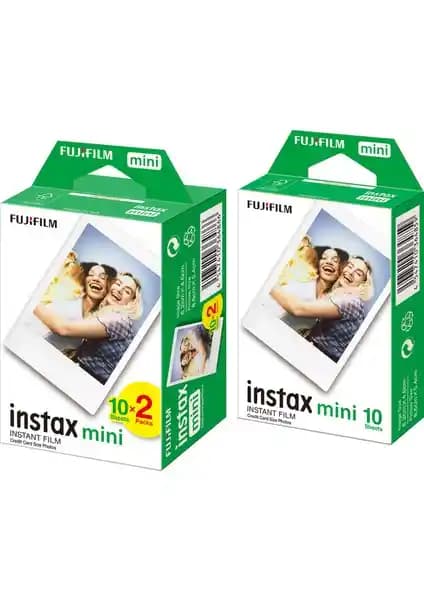 Fujifilm Instax Mini 10'lu Film Seti: Yüksek Kaliteli Anlık Fotoğraf Çekimi İçin Uyumlu ve Kullanışlı
