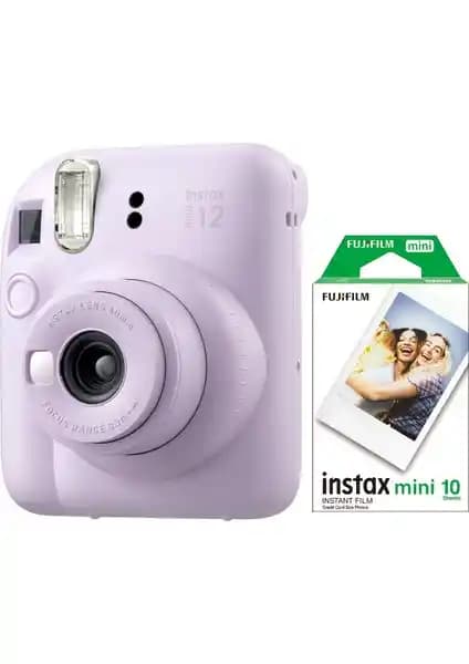 Fujifilm Instax Mini 12 Lila: Kullanımı Kolay, Estetik ve Yüksek Kaliteli Anlık Fotoğraf Makinesi