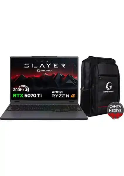 Game Garaj Slayer R9T-5070TI C2: Yüksek Performanslı Taşınabilir Oyun Bilgisayarı Özellikleri