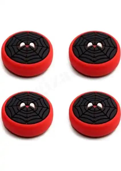 Gizala PS5 DualSense Analog Koruyucu Desenli PS4 Kontrolcü Aksesuarı