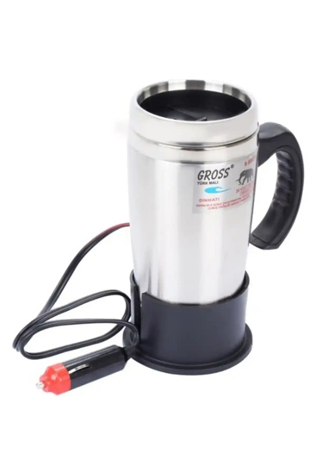 Gross 12Volt Araç İçi Termos Kettle: Hızlı ve Güvenilir Seyahat İçin Pratik Su Isıtıcı