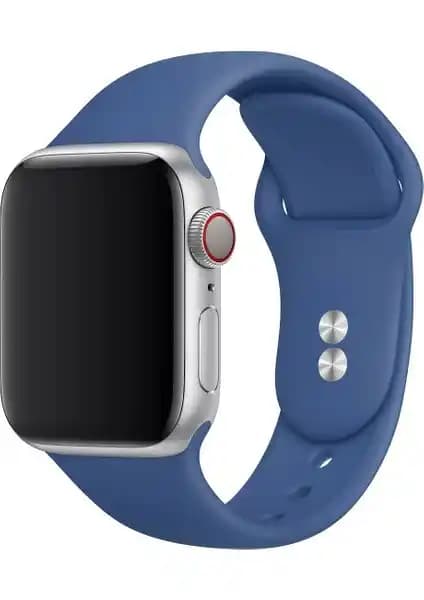 HappyCase M/l Beden Silikon Saat Kordonu Apple Watch Ultra 45 mm için şık ve dayanıklı tasarım
