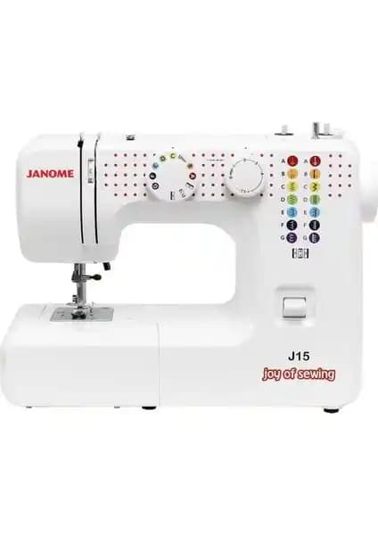 Janome J15 Manuel Dikiş ve Nakış Makinesi: Çok Yönlü ve Dayanıklı Ev Kullanımı için
