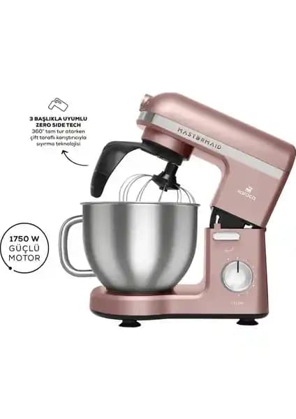 Karaca Mastermaid Chef Pro Çift Kollu Stand Mikser Rosegold Yüksek Performanslı Mutfak Aleti