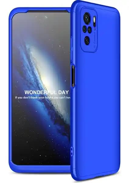 KNY Xiaomi Redmi Note 10S 3 Parça 360 Ays Kapak: Güçlü ve Estetik Koruma