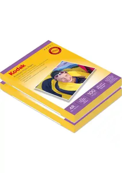 Kodak 10X15 Parlak 230g Inkjet Fotoğraf Kağıdı Profesyonel ve Ev Kullanımı İçin Uygun