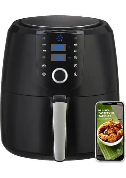 Kumtel Digital Fastfryer XXL 8.5 L: Sağlıklı ve Pratik Yağsız Kızartma Çözümü