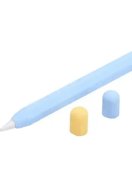Kyver Apple Pencil 2. Nesil Uyumlu Silikon Koruma Kılıfı Açık Mavi Detaylı İnceleme