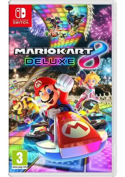 Mario Kart 8 Deluxe: Nintendo Switch İçin Renkli ve Dinamik Yarış Deneyimi