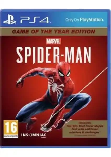 Marvel's Spider-Man: Game Of The Year Edition PS4 ile Efsanevi Aksiyon Deneyimi