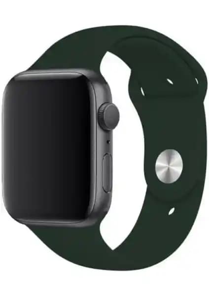 Mi7a Apple Watch Spor Silikon Kayışları 7, 6, 5, 4, 3, 2 ve SE Modelleri İçin Uyumlu