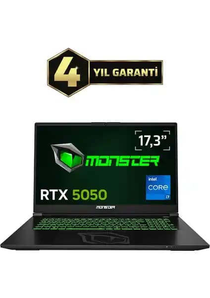 Monster Abra A7 V16.2.2: Yüksek Performanslı Oyun ve Taşınabilirlik Özellikleri