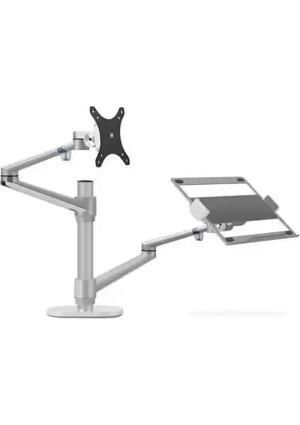 NPO STD7090S 10-27 İnç Monitör ve Dizüstü Bilgisayar Standı Ergonomik Çözüm