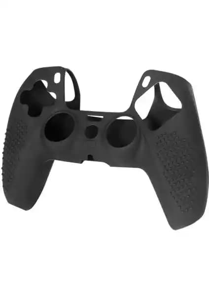 PlayStation 5 Siyah Konsol İstasyonu ve Kabartmalı Dualshock 5 Kılıfı İncelemesi
