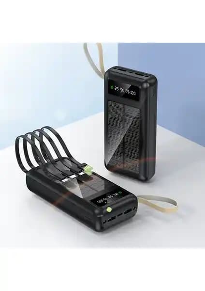 Robeve Acl 30000 mAh Powerbank: Çok Yönlü Taşınabilir Enerji Çözümü ve Güneş Enerjisi Özelliği