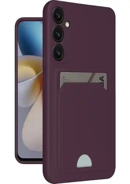 Samsung Galaxy A26 İçin Koruyucu ve Kartlık Özellikli Silikon Kılıf Kapakları