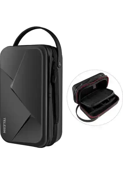 Telesin Su Geçirmez Aksiyon Kamerası Çantası Dayanıklı ve Çok Yönlü Saklama Çözümü