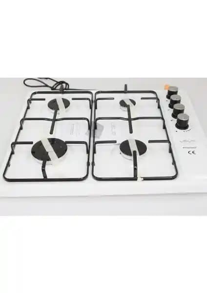 Uğur Katmer 4 Gözlü Doğalgazlı Ocak: Estetik ve Fonksiyonellik Bir Arada