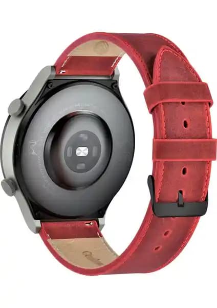 Vagave Huawei Watch Deri Kordon: Şık ve Pratik Hakiki Deri Saat Kayışı