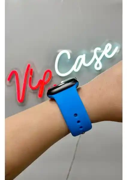 Vip Case Apple Watch Silikon Kordonları 38mm-41mm Arası Dayanıklı ve Renkli Tasarımlar