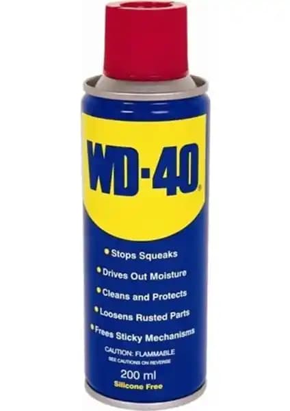 WD-40 Pas Sökücü Yenileyici Sprey 200ML Çok Amaçlı Koruma ve Yağlama Çözümü