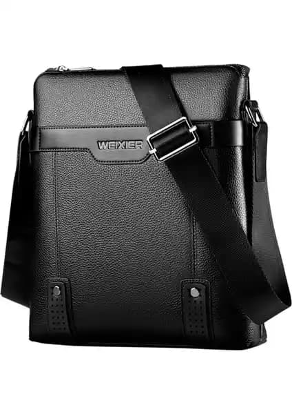 Weixier 18067 Siyah Omuz Çantası Günlük Kullanım İçin Şık ve Fonksiyonel Tasarım