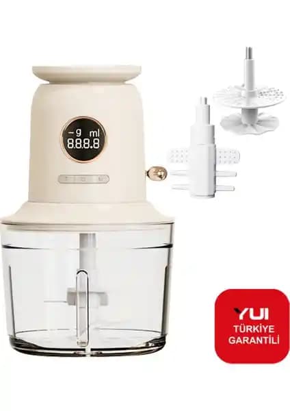 Yui M2091 Kablosuz Hassas Tartılı 4 Bıçaklı Rondo Modern Mutfak Çözümü