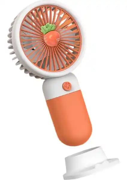Zehraa USB Mini El Fanı Turuncu: Taşınabilir ve Çok Yönlü Kişisel Serinletici Cihaz