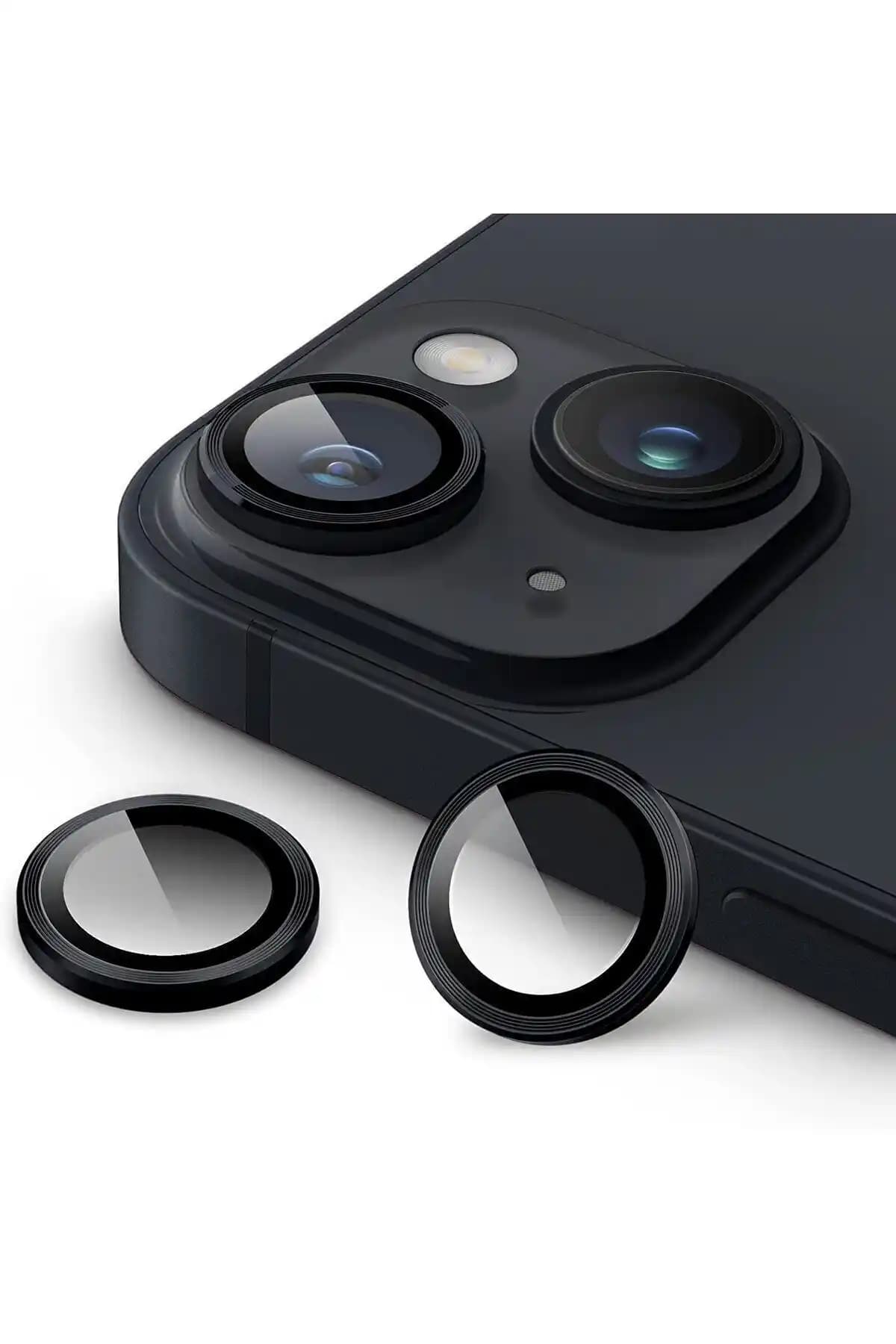 EVAX Metal Lens Kamera Koruyucu iPhone 13 ve 13 Mini için dayanıklı ve şık koruma çözümü