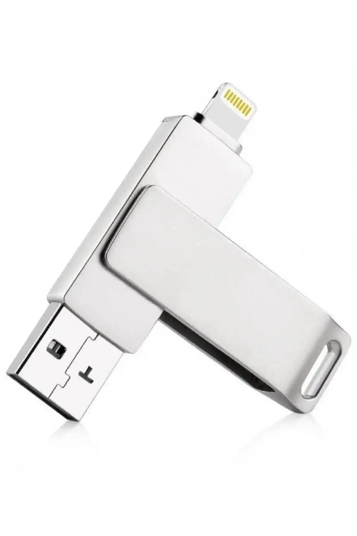 iPhone ve iPad uyumlu 64GB hızlı ve güvenli taşınabilir flash bellek