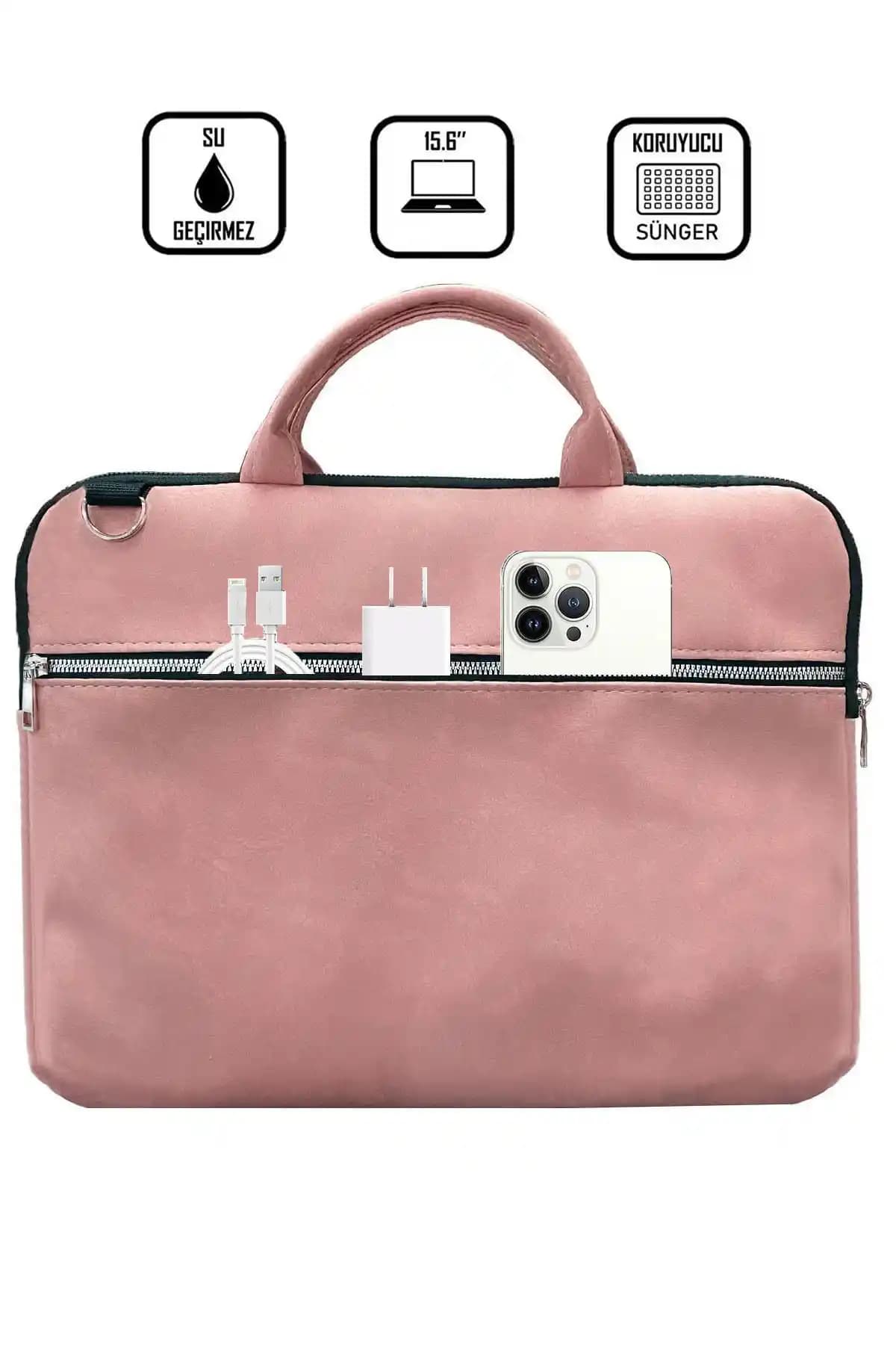 Modawest Pudra MacBook Çantası: Şık ve Dayanıklı Tasarım ile Günlük Kullanım