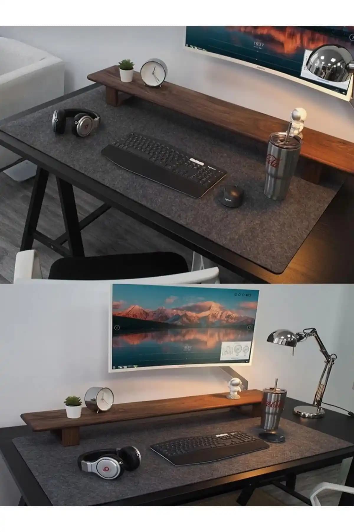 Self Power Keçe Çalışma Masası Düzenleyici: Şık ve Fonksiyonel Ofis Organizatörü