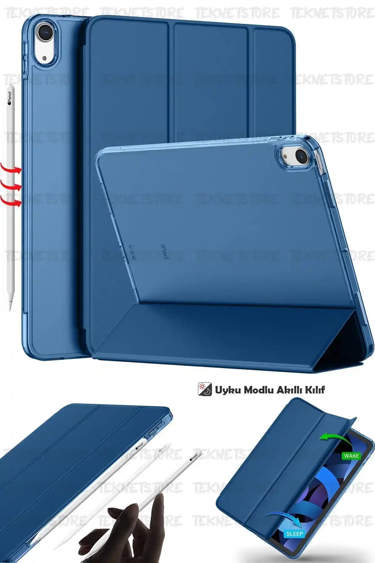 TekNet Store iPad Air 11 ve 10.9 İnç Kılıfı Şık ve Koruyucu Tasarım
