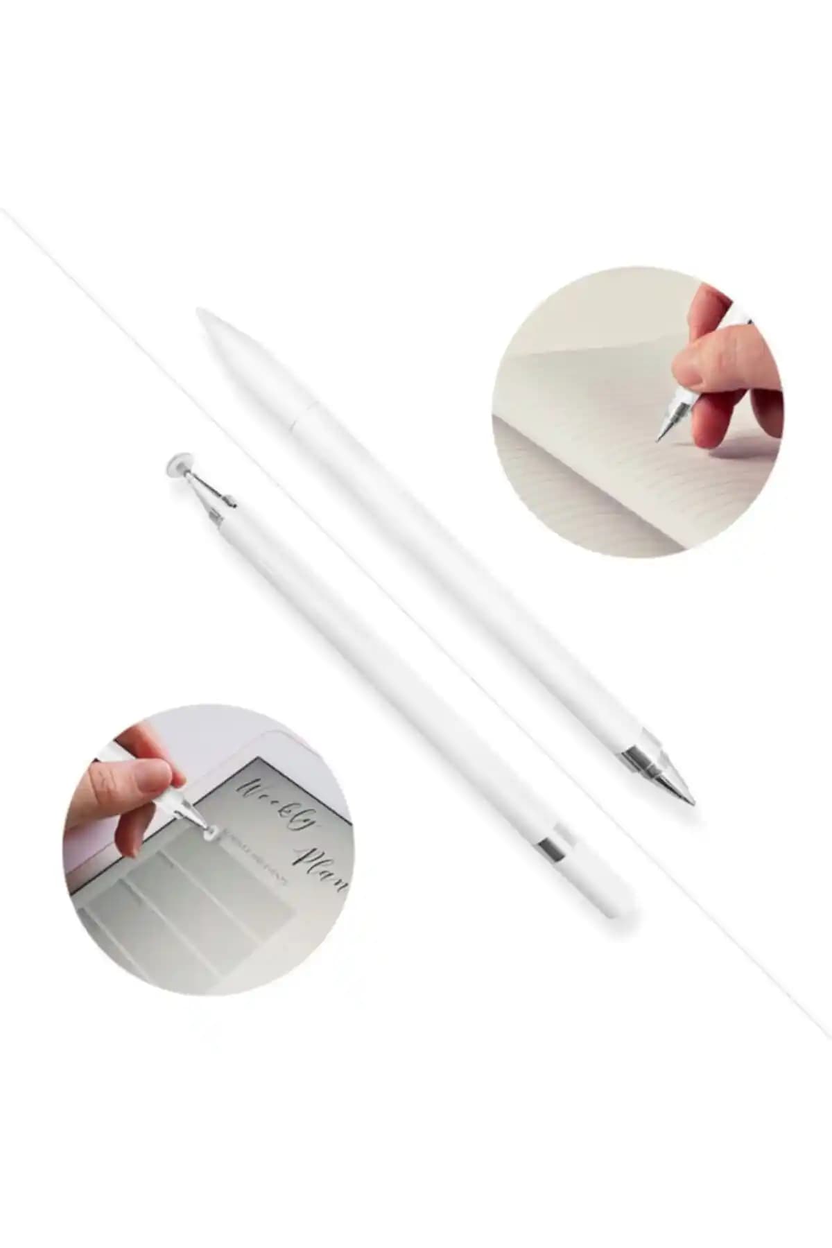 TEKNETSTORE Passive 2in1 Dokunmatik Kalem: Çok Yönlü ve Yüksek Hassasiyetli Kalem