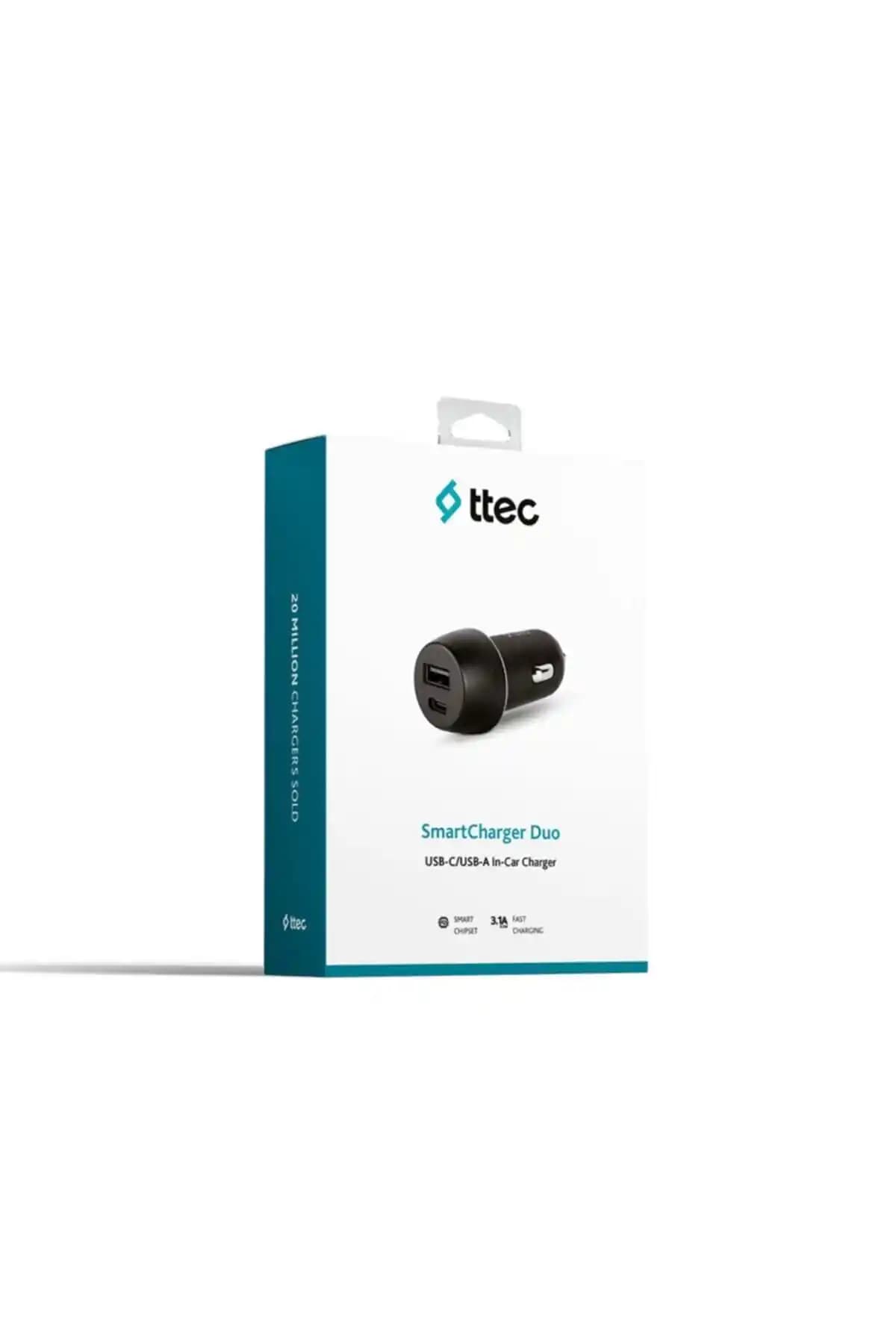 Ttec Smartcharger Dua 3.1A Araç Şarj Aleti Güçlü ve Şık Tasarımıyla Kullanıcıların Tercihi
