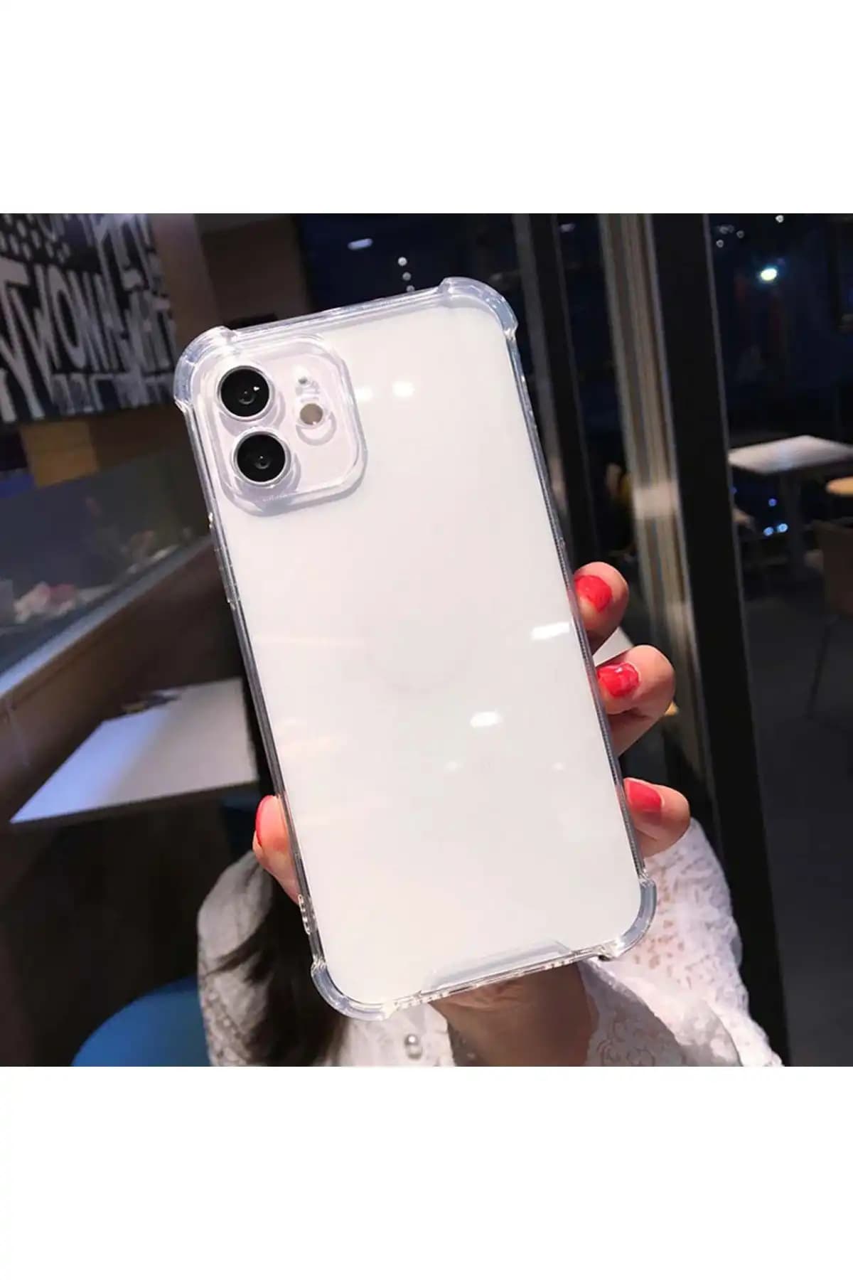 Powerfox iPhone 12 Şeffaf Köşe Koruma Kılıfı: Estetik ve Dayanıklı Koruma Çözümü