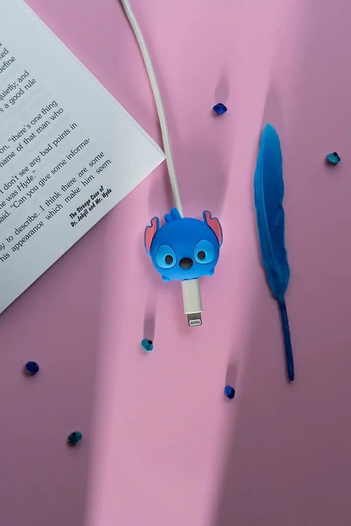 TrendCell Kablo Koruyucu Stitch Silikonlu ile Kablolarınızı Güvence Altına Alın